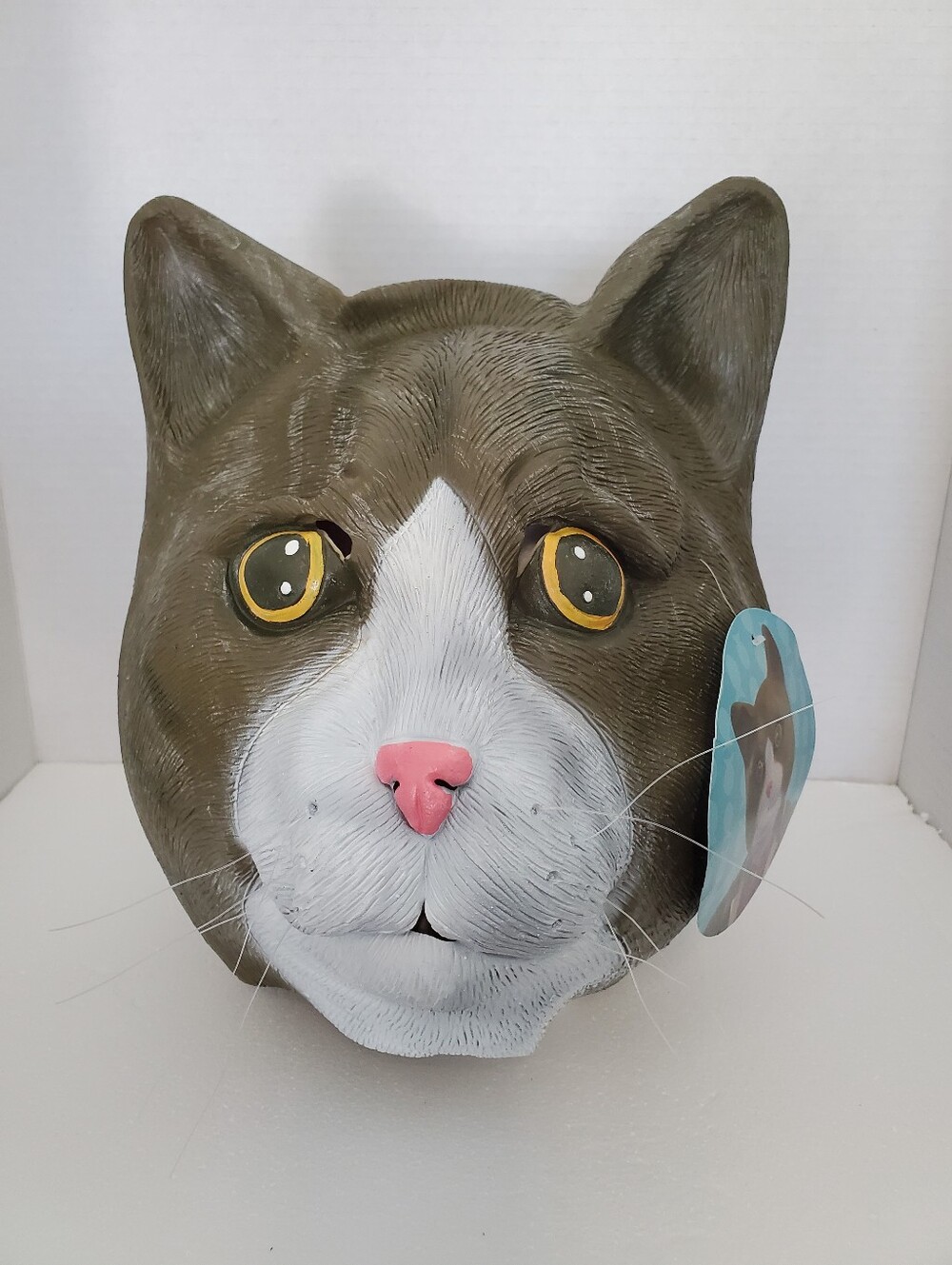 NEW Kitty Cat Latex Mask NWT BIG MOUTH TOYS Buster Brown